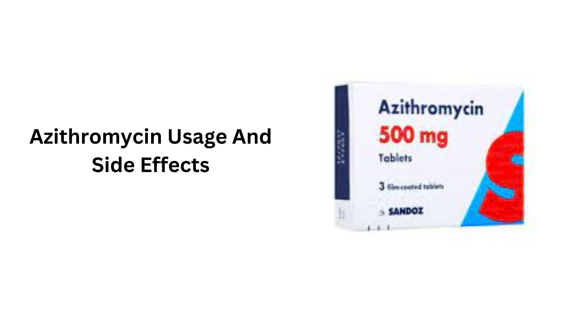 Azithromycin Usage And Side Effects